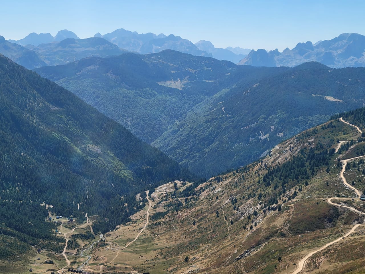 The valley and peaks of Prokletije